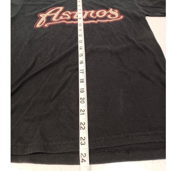 Russell Athletics ASTROS Little League Black T-Shirt Size L Youth - Picture 3 of 4